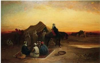 unknow artist Arab or Arabic people and life. Orientalism oil paintings  442